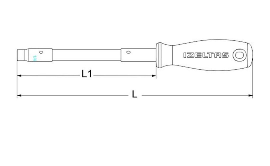 İZELTAŞ Flexible Manyetik Bits Tutucu Tornavida - 3