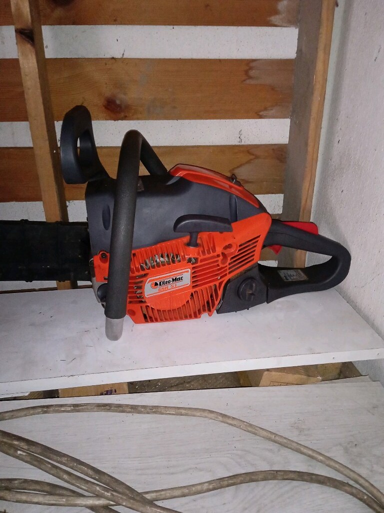 oleomac gsh 51 motorlu testere sıfır ayarında - 2