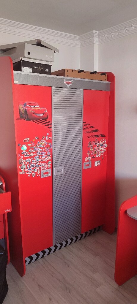 ALFEMO ŞİMŞEK MCQUEEN ÇOCUK ODASI TAKIMI (8 PARÇA) - 11