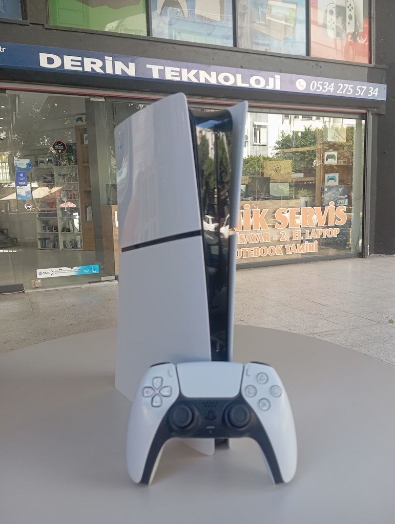 ESKİ KONSOLUNU ATMA GETİRİN TAKAS EDELİM PS5 SLİM DİGİTAL OYUN KONSOLU - 3
