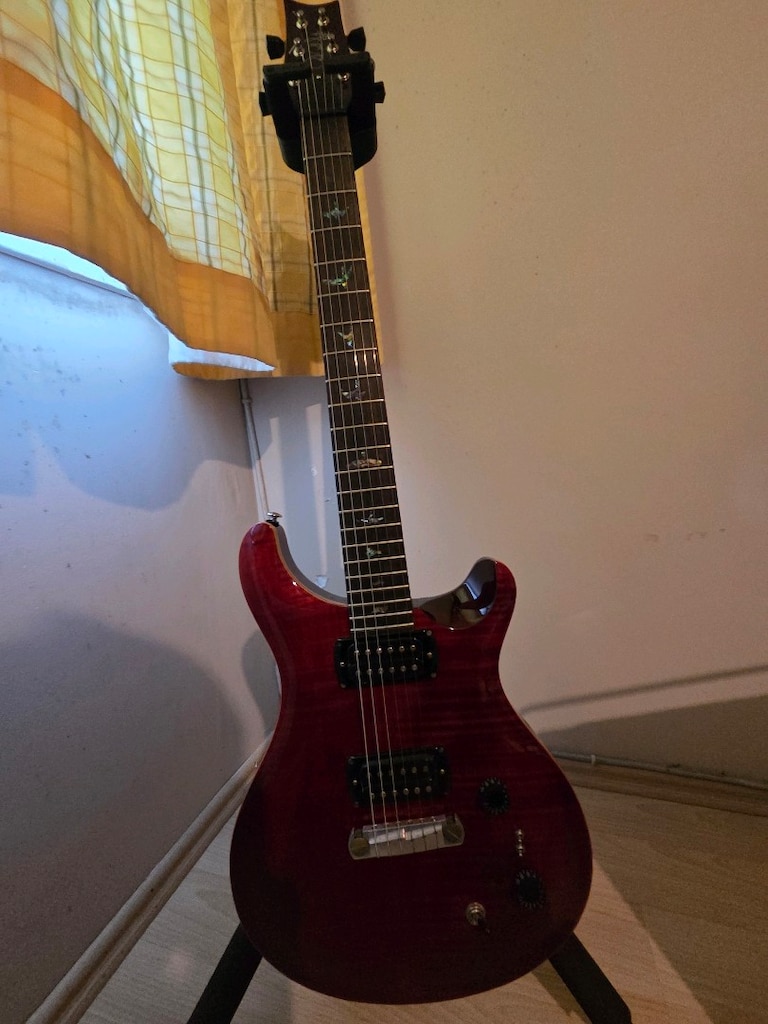 PRS SE Paul's Elektro Gitar (Fire Red) - 2