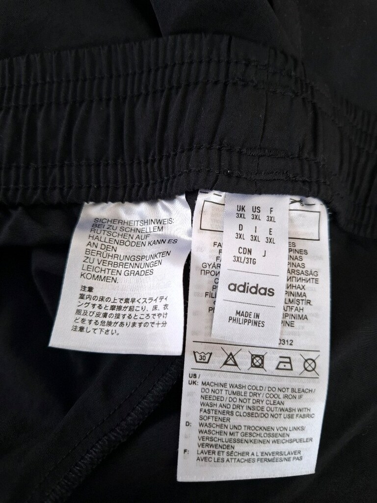adidas orjinal eşofman altı 3XL siyah renk - 6