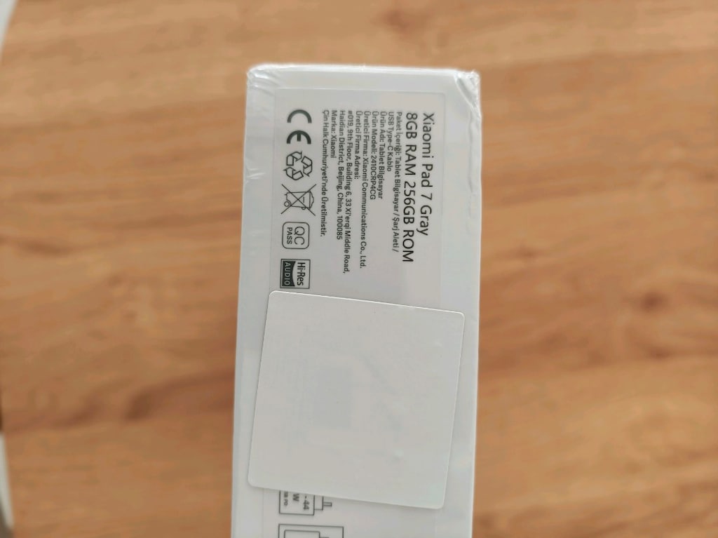 Xiaomi pad 7 256 GB