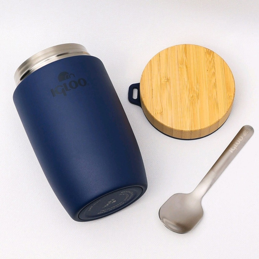 Igloo Bamboo Yemek Termosu 500ml-LACİVERT / SIFIR ÜRÜN - 3