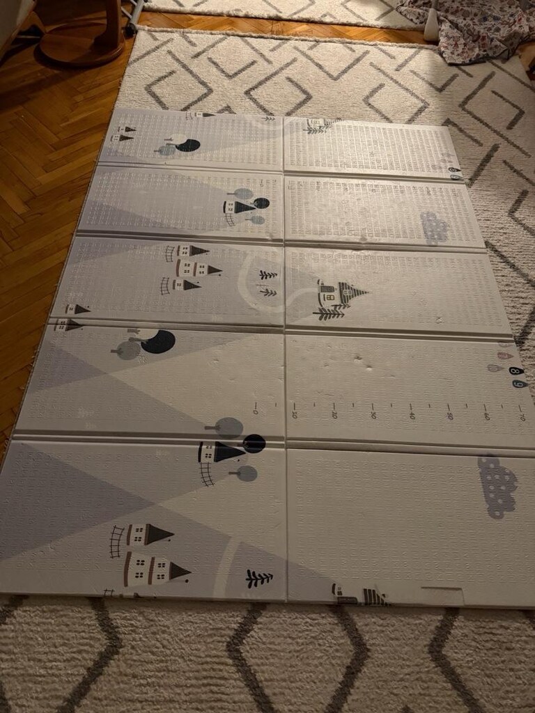 Eğitici Alfabe Hayvanlar Oyun Matı - 2