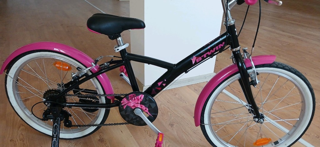 Btwin çocuk bisikleti 20 jant Decathlon YENİ GİBİ Ön Sepetli - 2