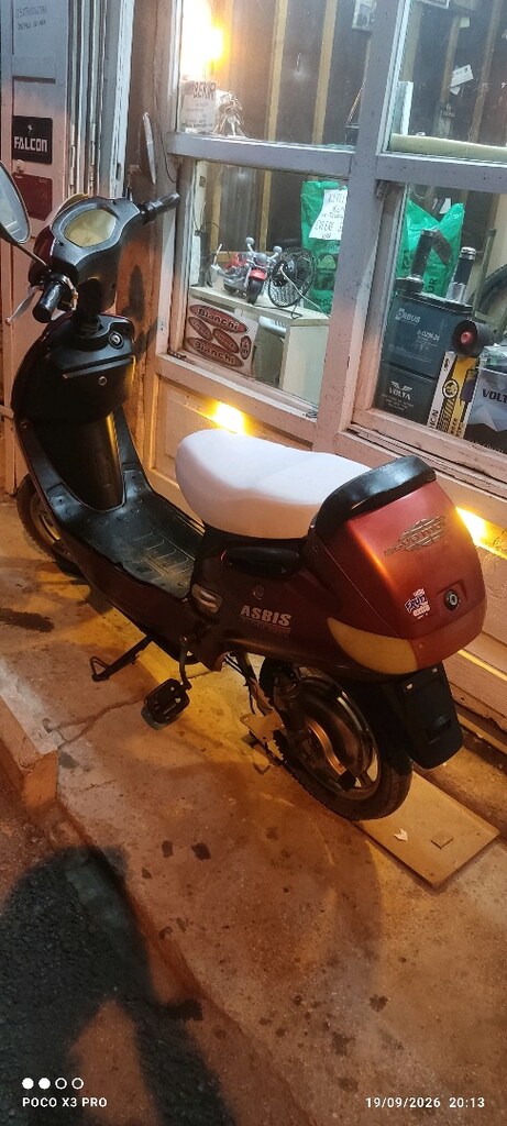 Elektrikli bisiklet 206watt ehliyetsiz - 4