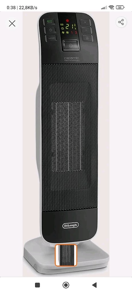 KELEPİR YARI FİYATINA DELONGHİ ISITICI FANLI DÖNER BAŞLIK - 2