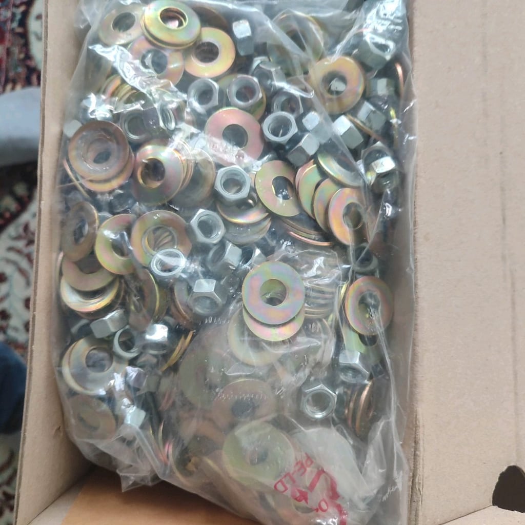 Sıfır Vida somun pul çeşitleri *12.5 kg - 7