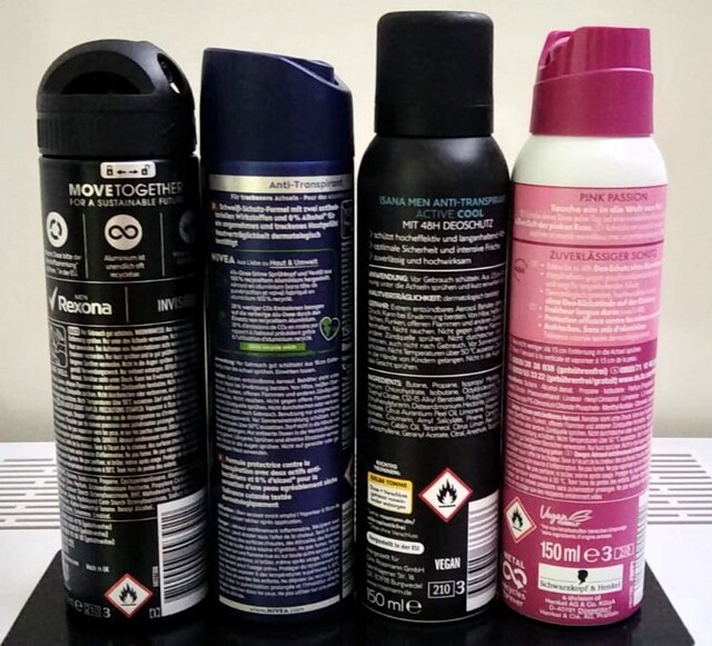 DEODORANT REXONA-NIVEA-FA-ISANA