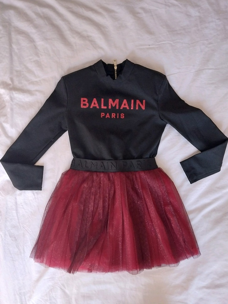 Balmain Cocuk Elbise - 9