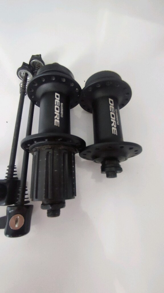 shimano deore ön ve arka göbek seti - 3