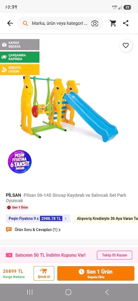 çocuk oyun parkı pilsan - 4