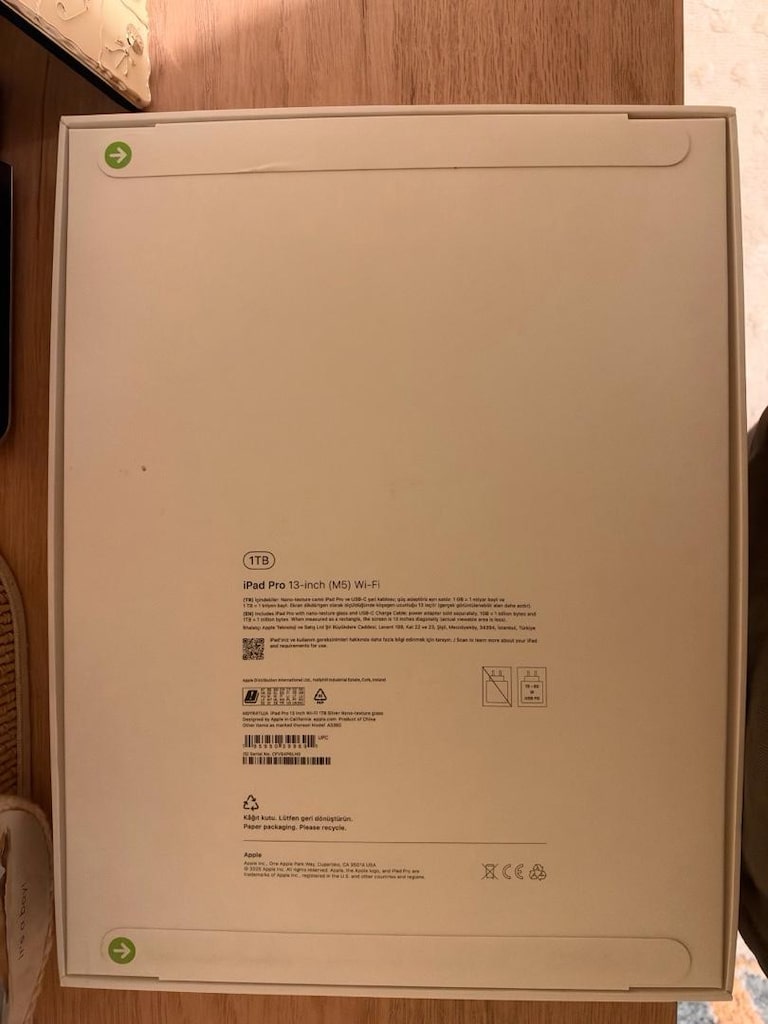 Ipad Pro 13-inch (M5) 1 TB - 2