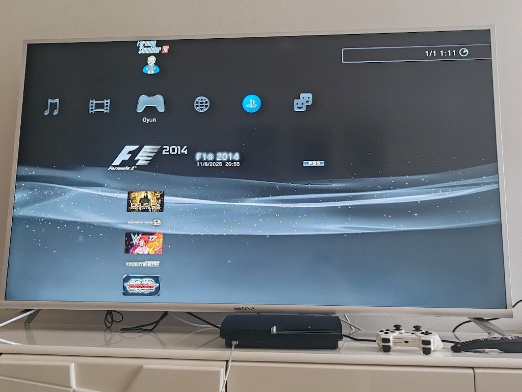 PS3 slim kasa 30/35 oyun var - 13