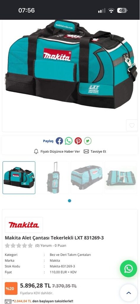 makita taşıma çantası - 5