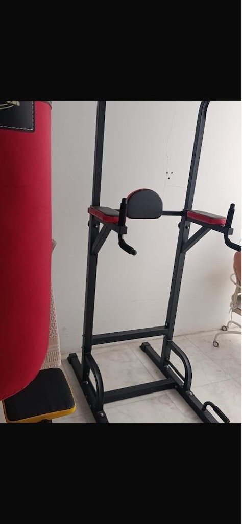 barfiks dips kulesi pull-up istasyon leg raise dip station - 3