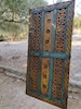 tamamı el oyması eski ahşap kapı 170-80 cm - 3