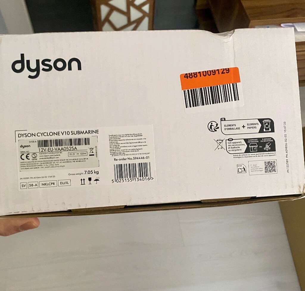 Dyson V10 Submarine Islak Kuru Sıfır Kapalı Kutu Faturalı - 4