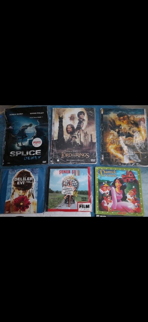 TESLİM YERİ:AKÇAY ADET FİYATI: 20 TL.MUHTELİF DVD - CD. - 2