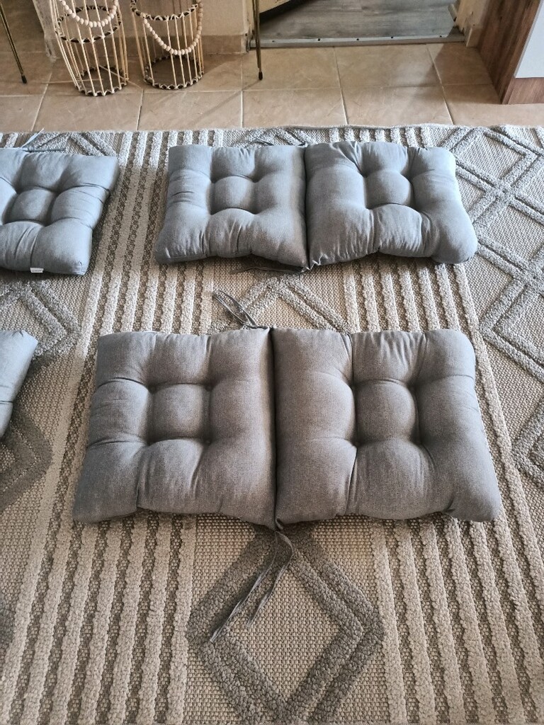 Sandalye minderi birleşik 4 adet - 3