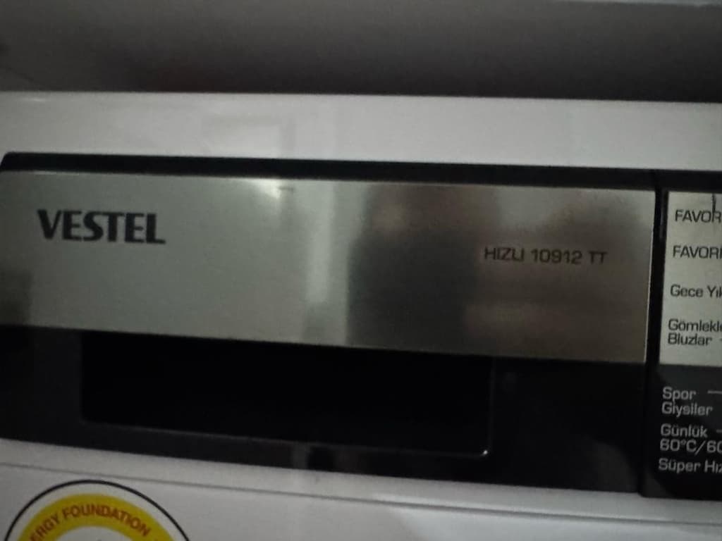 Vestel Hızlı 10912 A+++ 10 kg 1200 Devir Çamaşır Makinesi - 2