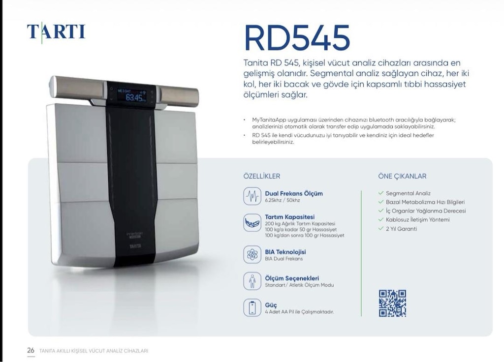 Tartı Tanita Perfecte RD545 - 2