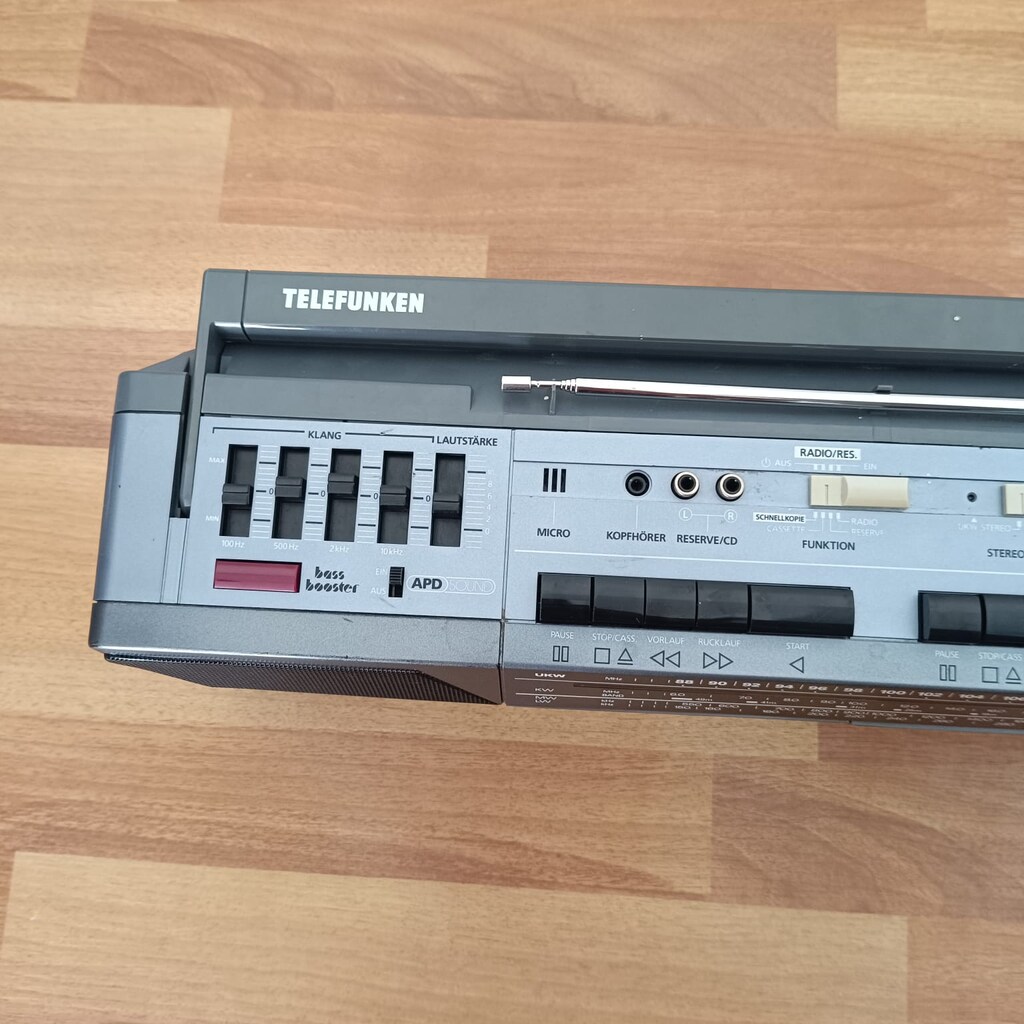 TELEFUNKEN RC-760 TS ALMAN Üretimi TEYP.Ücretsiz Kargo.Dikimevi Mevkii - 4