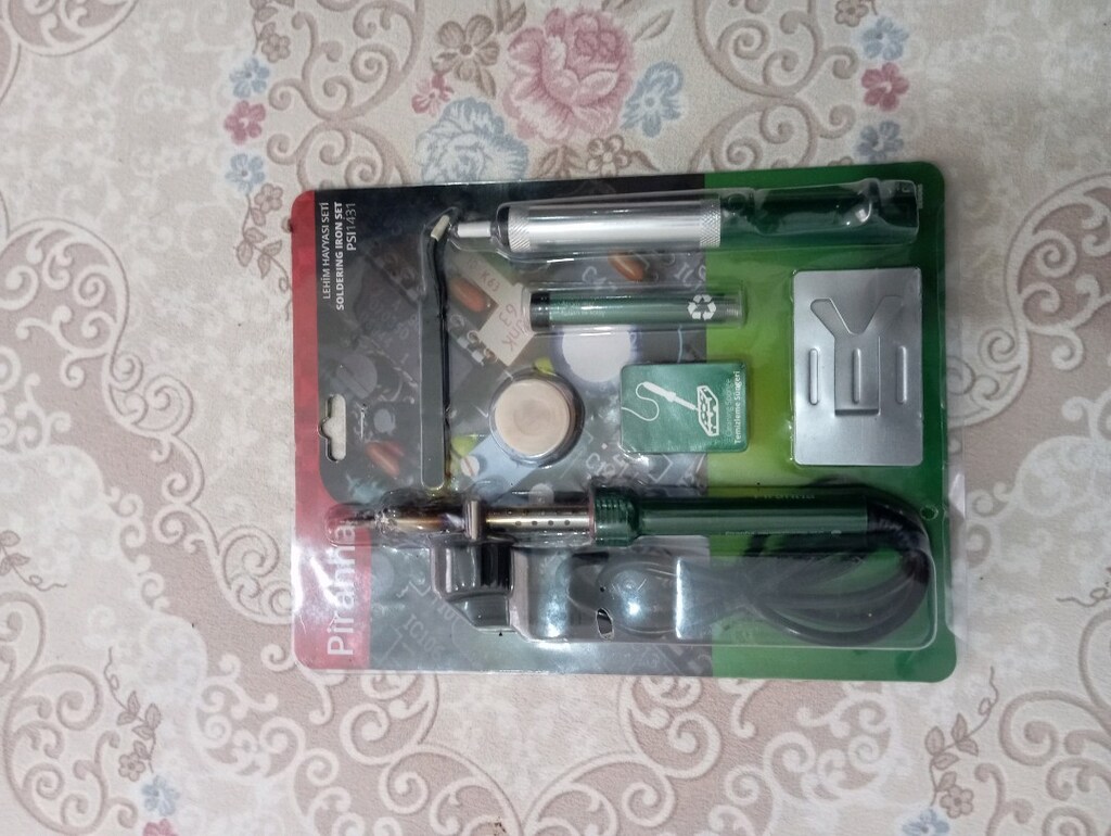 lehim makinesi sıfır kutu 2 defa tek kulanılmış pazarlık payı vardır - 3