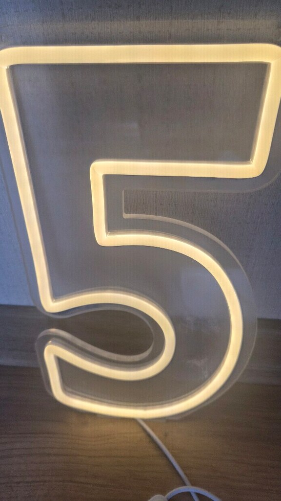 5 yaş doğum günü led - 3