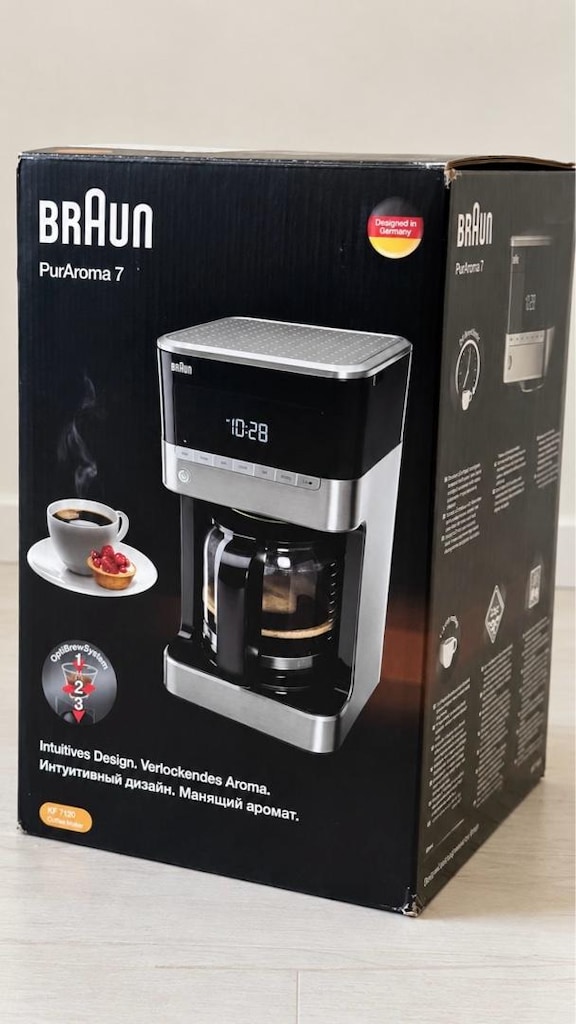 Sıfır Braun PurAroma 7 KF7120BK Kahve Makinesi –Kutusu Açılmamış - 2