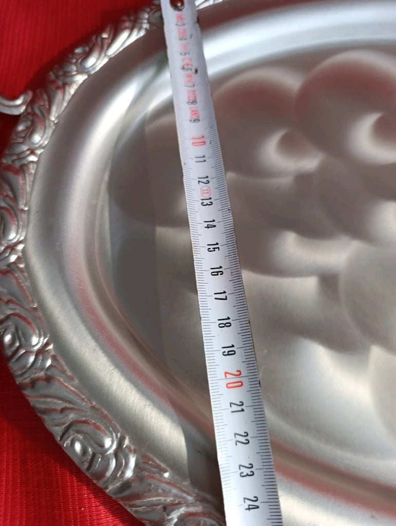 Gümüş Oval Tepsi - 13