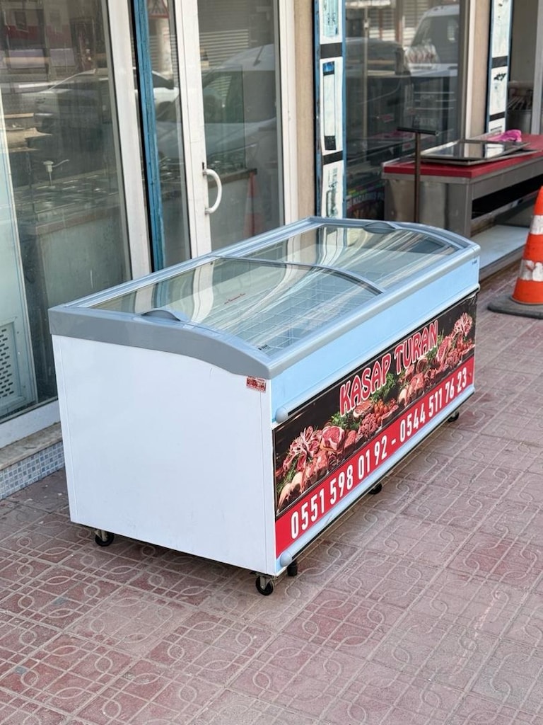 difriz derin dondurucu 800 litrelik difriz içi beyaz difriz et dolabı - 9