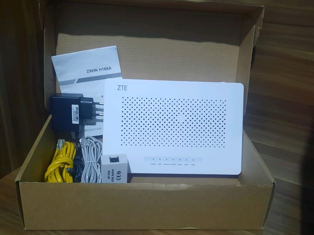 VDSL MODEM 5G VE 2.4G, YENİ NESİL, ZTE, 1418 - 3