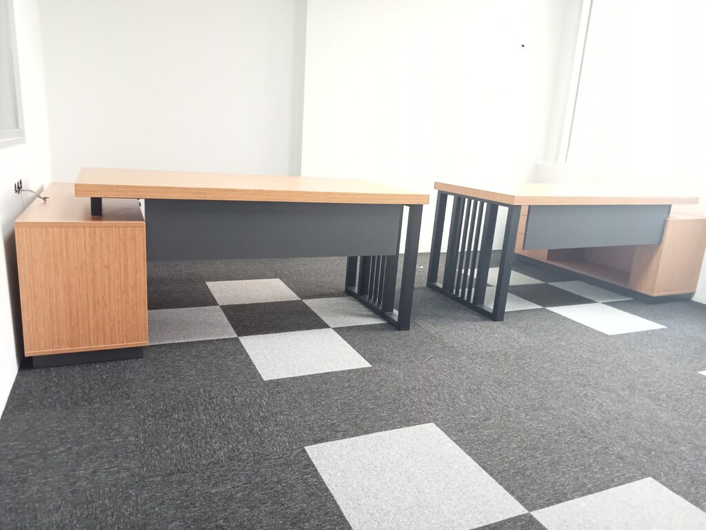 ETAJERLİ PERSONEL MASASI / ÇALIŞMA MASASI / DEMİRSA İRON ART - 5