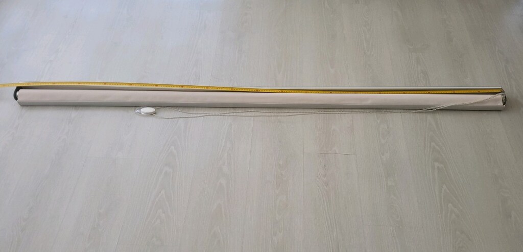 En194cm - boy 204cm Pudra rengi sorunsuz stor perde - 9