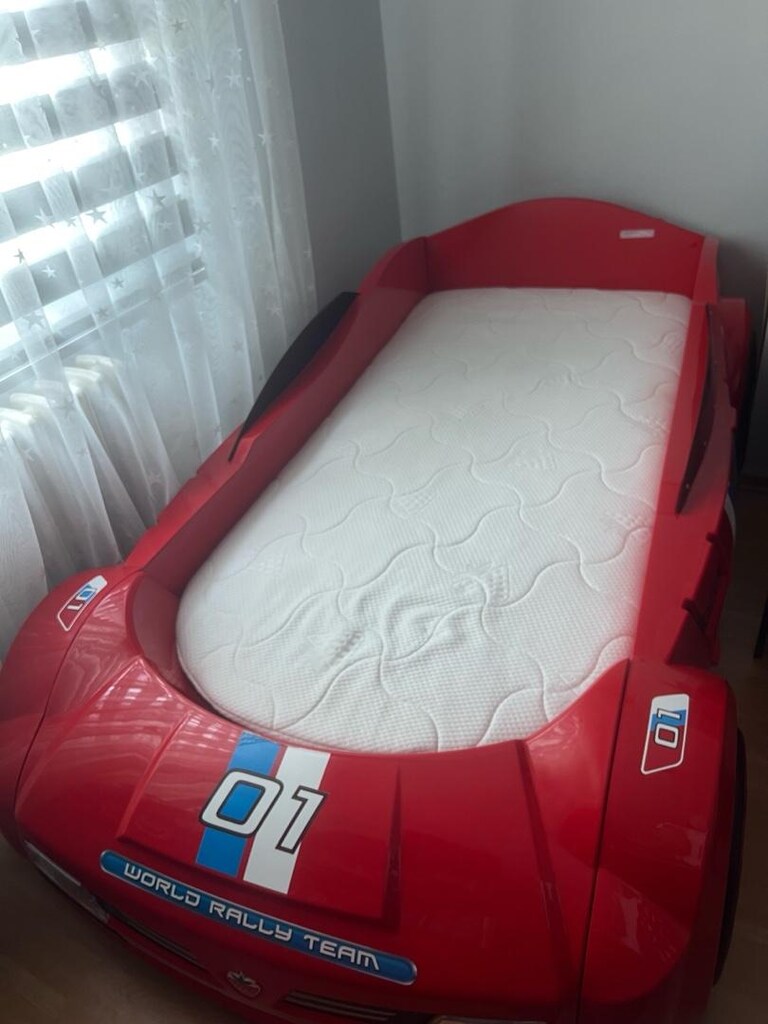 Çİlek sesli ışıklı arabalı yatak - 2