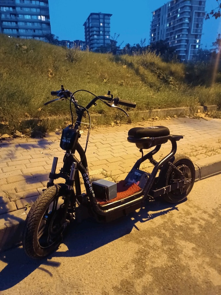 Siyah Volta Elektrikli Bisiklet - 3
