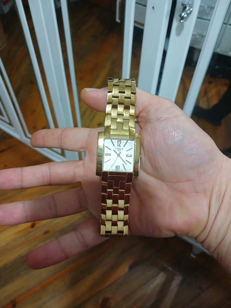 tissot altın kaplama saat - 2