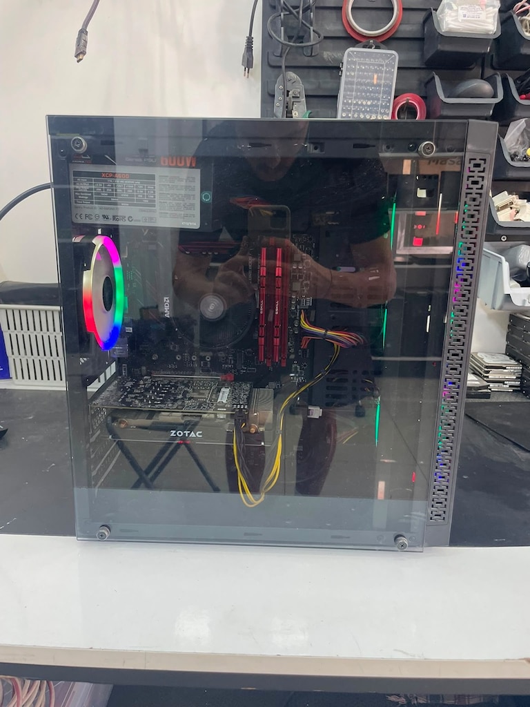 Ryzen 5 3600X GTX 1060 6GB 256GB SSD RGB Gaming PC - 4