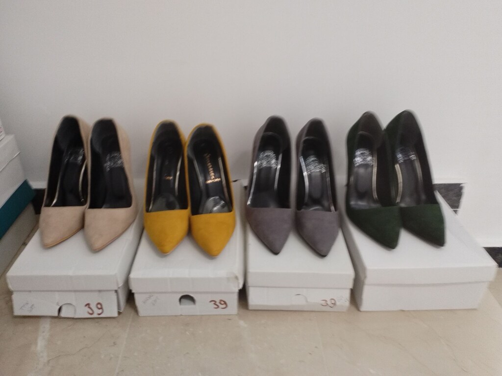 Süet topuklu stiletto - 2
