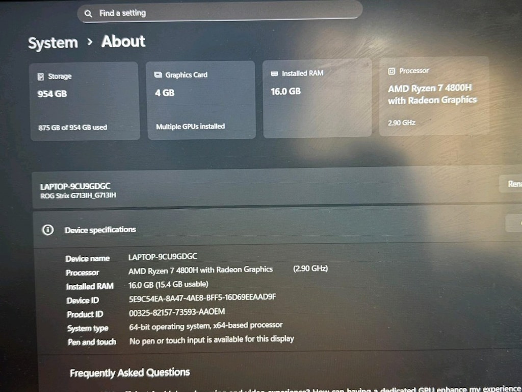 Asus ROG oyuncu Bilgisayarı - 4