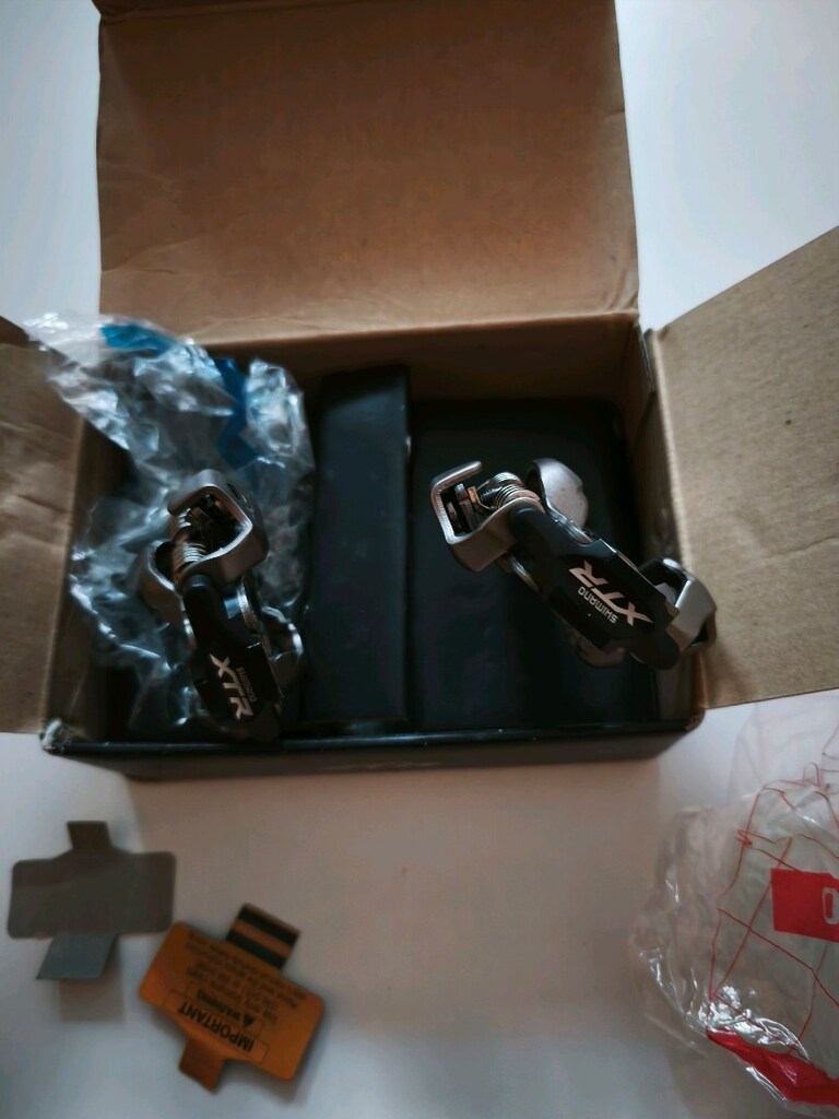 satılık sıfır kutusunda xtr pd-m980 mtb pedal - 5