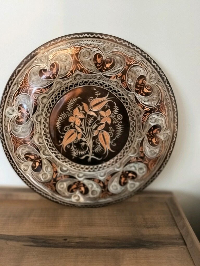 Bakır Duvar Tabağı - 6