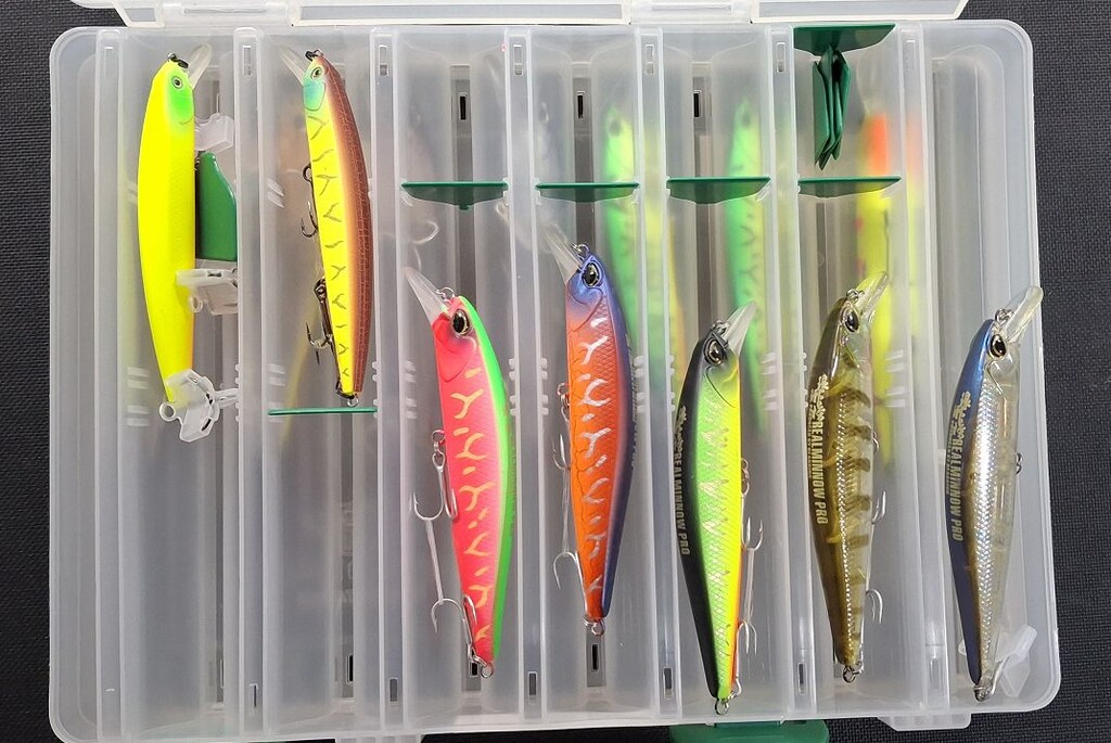 Bearking A-BK-100SP2, O-BK-JA162 ve M111 Maket(Rapala) 9 adet.OLTA64 - 16