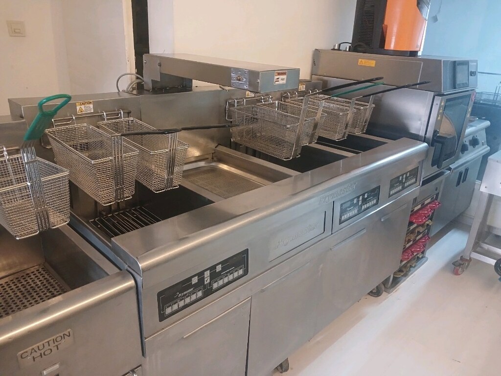 frymaster fritöz 6 sepetli elektrikli çıtır tavuk patates endüstriyel - 6