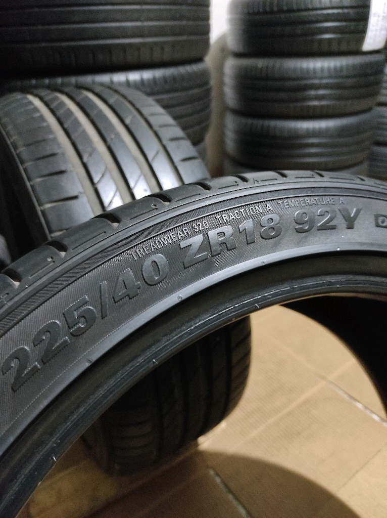 225-40-18 Kumho 2 adet yazlık lastik (tarih:2021) - 5