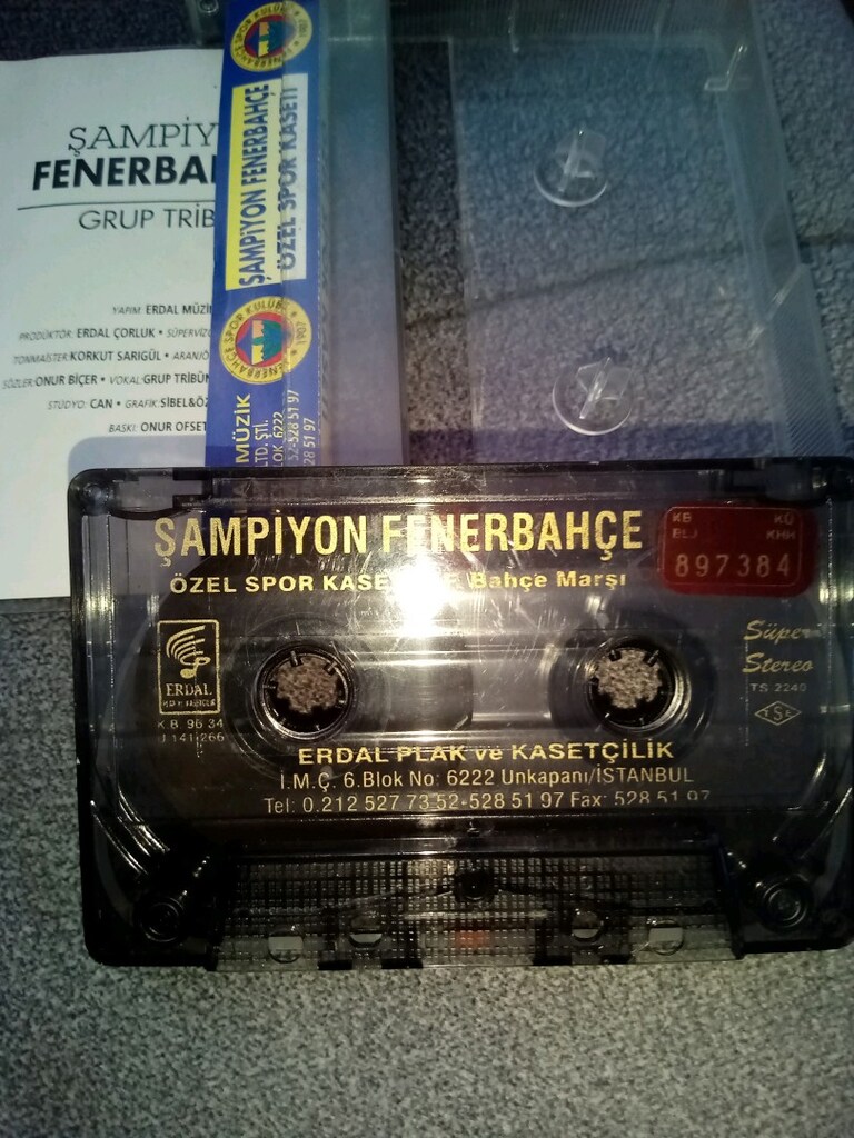 Şampiyon Fener ve Şampiyon Fenerbahçe Orijinal Kasetler - 11