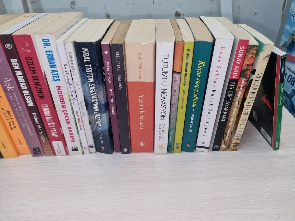 çeşitli karışık kitap adet yada toptan verilir - 3