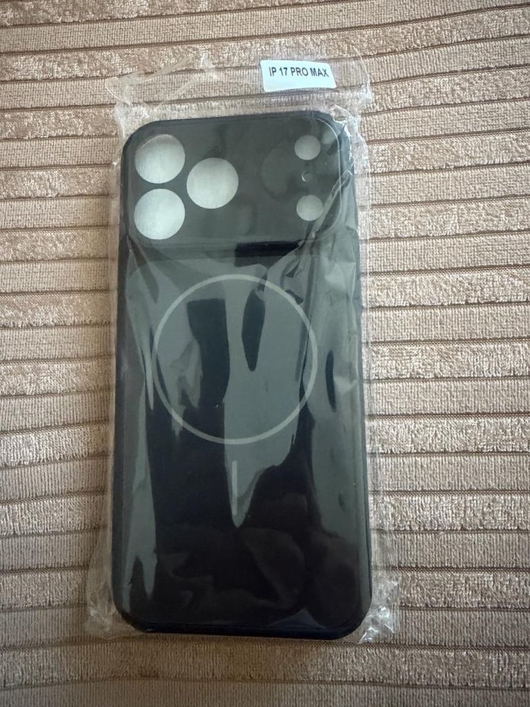 iPhone 17 pro max ve 18 pro max kılıf sıfır siyah kamera korumalı - 8